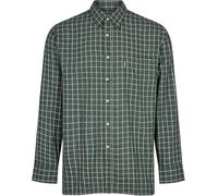 U.S Trading Men's Classic Checkered Tattersall Country Style Long Sleeved Champion Shirt (UK, Alpha, M, Regular, Regular, Castleton Green)
