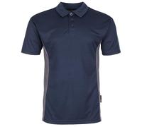 U.S Trading Tuffstuff 131 Elite Polo Shirt, Lightweight Breathable Polyester, Quick-Drying, Moisture-Wicking Business Shirt (UK, Alpha, L, Regular, Regular, Navy Blue)