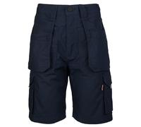 U.S Trading Tuffstuff Men's Enduro Work Shorts, Ripstop Fabric, Triple-Stitched Seams, Cargo Style, Multi Pocket Summer Work Shorts (UK, Waist, 36, Regular, Regular, Navy)