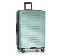 U.S. Traveler Boren Expandable Hardside Rugged Travel Luggage with 8 Spinner Wheels, Metallic Lime Green, Checked-Large 30-Inch