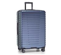 U.S. Traveler Boren Expandable Hardside Rugged Travel Luggage with 8 Spinner Wheels, Slate Blue, Checked-Large 30-Inch