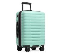 U.S. Traveler Boren Polycarbonate Hardside Rugged Travel Suitcase Luggage with 8 Spinner Wheels, Aluminum Handle, Mint, Carry-on 22-Inch, USB Port, Boren Polycarbonate Hardside Rugged Travel Suitcase