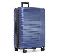 U.S. Traveler Boren Polycarbonate Hardside Rugged Travel Suitcase Luggage with 8 Spinner Wheels, Aluminum Handle, Navy, Checked-Large 30-Inch, Boren Polycarbonate Hardside Rugged Travel Suitcase