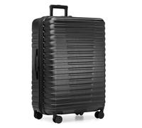 U.S. Traveler Boren Polycarbonate Hardside Rugged Travel Suitcase Luggage with 8 Spinner Wheels, Aluminum Handle, Black, Checked-Large 30-Inch, Boren Polycarbonate Hardside Rugged Travel Suitcase