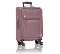 U.S. Traveler Rio Lightweight Softside Rolling Carry-on Suitcase, Mauve, 4-Wheel Single, U.s. Traveler Rio Lightweight Softside Rolling Carry-on Suitcase