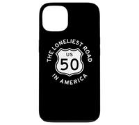 U.S. US ROUTE 50 HIGHWAY ROAD SIGN LONELIEST ROAD IN AMERICA Case for iPhone 13
