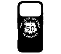 U.S. US ROUTE 50 HIGHWAY ROAD SIGN LONELIEST ROAD IN AMERICA Case for iPhone 17 Pro