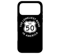 U.S. US ROUTE 50 HIGHWAY ROAD SIGN LONELIEST ROAD IN AMERICA Case for iPhone 17 Pro Max