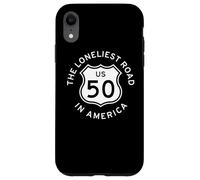 U.S. US ROUTE 50 HIGHWAY ROAD SIGN LONELIEST ROAD IN AMERICA Case for iPhone XR