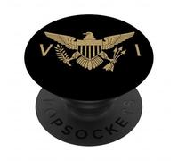 U.S. VIRGIN ISLANDS EAGLE FLAG UNITED STATES PopSockets Adhesive PopGrip
