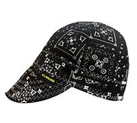 U.S. Welder Reversible Welding Cap Bandana Print (7 1/2, Black)