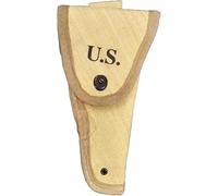 U.S WW2/WWII M1916 M1911 .45cal Canvas Colt Hip Holster Embossed US Right Hand Orientation