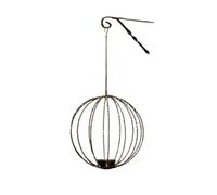 U.saf 3D Hanging Ball Solar Light Outdoor Waterproof LED Garden Lamp, Rechargeable Battery, Patio, Pathway, Tree, Landscape, Holiday, Party, Night Light with Auto On/Off Sensor.