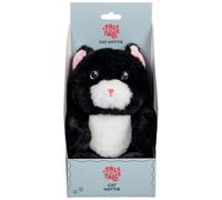 U.saf A Tale of Tails Black Cat Hottie Winter Warmer Adorable Pet-Themed Microwaveable Heat Pad for Cold Evenings Cosy Comfort and Thoughtful Gift Giving for Cat Lovers