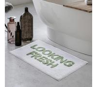 U.saf Bath Slogan Bath Mat Looking Fresh Super Absorbent 50x80cm Bathroom Decor Funny Welcome Home Mat