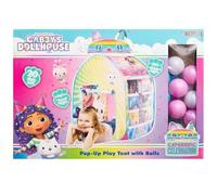 U.saf Gabby's Dollhouse Pop Up Tent Play House for Kids Instant Setup Window Door Imagination Fun 38x38x5cm