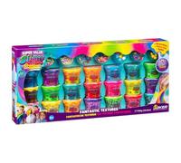 U.saf Slimy Premium Set 21pc Slime Making Kit with 7 Mix-in Accessories Creative Play Stretch Splat Toy for Kids Gift Assorted Colors