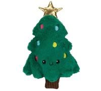U.saf Winter Paws Festive Friends Christmas Tree Pet Toy with Crinkling and Squeaking Features for Dog and Cat Playtime Holiday Entertainment and Seasonal Enrichment Activities
