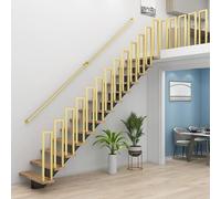 U-Sd ir Railing 90cm Indoor/Outdoor Banister for Terrace & Loft Safe & Stylish Staircase Guard Durable il for Home Decor & Child Safety