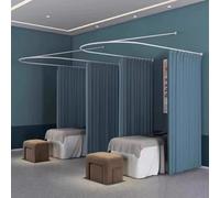 U-Sd Privacy Divider Rod for Fitting Rooms Bedrooms & Salons - Slish Wall-Mounted Partit for Enhanced Space Privacy & nizat