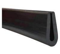 U Seal Strip,Trim Seal, U Channel Rubber Edge 3.28ft Black Trim Sealing Strip Weather Stripping Automotive Trim Edge for The Edge of Kitchen Table(5mm x 10mm)