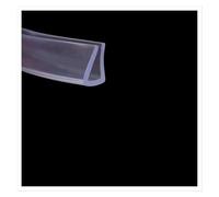 U Seal Strip,Trim Seal, U Rubber Channel Edge Seal Strip 6.56FT Transparent Rubber Edge Guard, Sheet Metal Edge Protector for DIY Projects Car Door(15mm x 10mm)