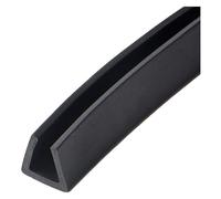 U Seal Strip,Trim Seal, U-Shaped Rubber Sealing Strip Edging Extremely Hard Wearing and Washable.Flat Angle Rubber Strip(2mmx5mmx7mmx1m)