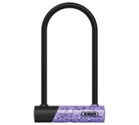ABUS U-Lock 410K Ultra for Bicycles and e-Scooters - handliChes and Robust Bike Lock with Practical Holder for Transport on The Bike - Bicycle Accessories - Variant 150HB230, Purple