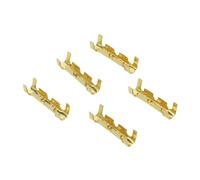 U Shape Copper Wire Crimp Terminal, 453 U-Shaped Terminal Tab Cold Inserts Connectors Small Teeth Fascia 0.3-1.5mm2 50-200pcs(50pcs)