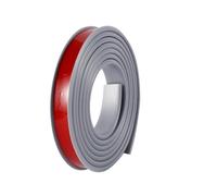 U Shape Edge Banding 5M U-Shape Edge Banding Self Adhesive Protector for Furniture Flexible TPE Veneer Corner Safety Guards Cabinet for Counter Top(Gray,14mm 5meter)