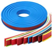 U-Shape Edge Banding Tape, 5M Self-Adhesive TPE Furniture Edging for Plywood Cabinet Repair and Restoration,