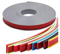 U-Shape Edge Banding Tape, 5M Self-Adhesive TPE Furniture Edging for Plywood Cabinet Repair and Restoration,