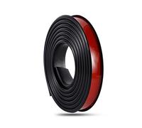 U-Shape Flexible Furniture Edge Banding, U Shape Wood Edging Tape Self Adhesive For Kitchen Units, Rubber Oak Wood Effect Veneer Roll Strips, Plastic Worktop Edge Banding Trim(10m-black,40mm)