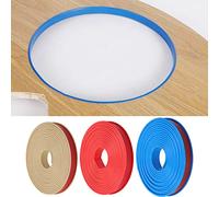 U-Shape Furniture Edge Banding 5M Self Adhesive TPE Flexible Edge Protector Tape Edge Guards Edging Trim for Table Cabinet Furniture Restoration (Red, 18mm*5m)