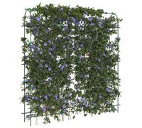 U-Shape Green Steel Garden Trellis for Climbing Plants 181x31x182.5 cm 3 pcs Set