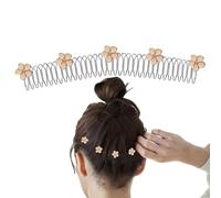 U Shape Hair Finishing Fixer Comb and Styling Tools - Stretchable Invisible Hair Clips, Pins and Holders for Girls and Women