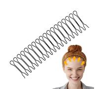 U Shape Hair Finishing Fixer Comb - U Pin Stretchable Hair Side Combs | Decorative Hair Updo Styling Tool for Women & Girls Hairstyle, Hair Accessories Hair Combs