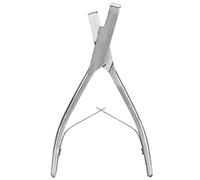 U-Shape Pig Ear Tag Pliers, Stainless Steel Ear Notcher for Livestock Identification, Durable Animal Ear Marking Tool with Ergonomic Grip, for Farm Use on Pigs and Cows