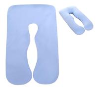 U Shape Pregnancy Pillow Cover, Full Maternity Pillow, Replacement Cover, Body Pillow, Removable and Washable Cover, Abdominal Support, Side Sleeping Pillow