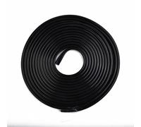 U Shape Rubber Trim Strip 5M Car Door for edge Protector 11mm x 5mm Moulding Seal Vehicle for edge Guard Flexible Bumper for Cars Boats Trailers Black