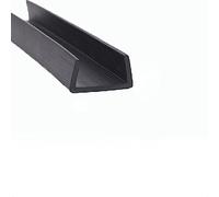 U Shape Rubber U Shaped Sealing Strip 3.28Ft Black Rubber Edge Trim Edge Protector Rubber Strip Weather Resistance Metal Edge Protector, Width x Height,20mm x 6mm (Size : 17mm x 30mm)