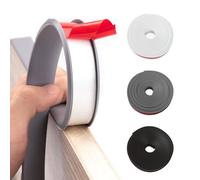 U-Shape Self-Adhesive Furniture Edging Strip, TPE Edge Banding, Grey 20x5m