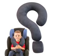 U Shape Travel Pillow, Neck Support Travel Pillow - Large Fun Question Mark Shaped Pillow 21.65 Inch - Multifunctional Pillow