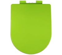 U-Shaped 17.5in x 14.2in,Quiet No-Slam with Slow Close Toilet Lid,Easy to Assembly Clean,Colorful Polypropylene Replacement Loo Seats Fits Most