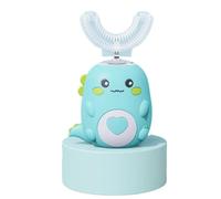 U-Shaped 360º Ultrasonic Toothbrush, Kids Electric Toothbrush, Automatic Toothbrush & Cleaning,U Shaped Toothbrush Kids 2-6 (Green)