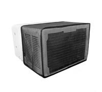 U Shaped AC Cover Compatible with 8000/10000/12000 BTU, Fast Setup, Prevents Dirt and Debris (black)