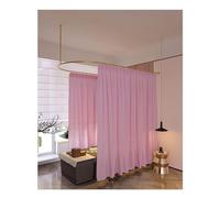 U-shaped beauty salon partition curtain, semi-transparent room partition curtain, suitable for beauty salon, clinic, shared bedroom