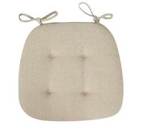 U-shaped Chair Cushions, 16 X 17 Inches, Non-slip with Straps, 4-point Stitching, 3 cm Thick, for Dining Room, Kitchen, Office, Etc., 6 Pieces