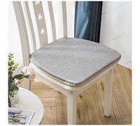 U-Shaped Dining Chair Cushions with Hidden Zipper Light Gray 41x45 cm Set of 1 and Comfortable Seat Pads for Home Decor and Furniture Protection