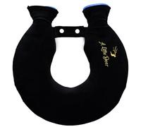 U-Shaped Dual Nozzle Hot Water Bottle with Soft Plush Cover - Neck and Shoulder Heat Pack for Women Men, Relieves Stiffness and Fatigue, Ideal for Winter, Bedtime, and Office Use